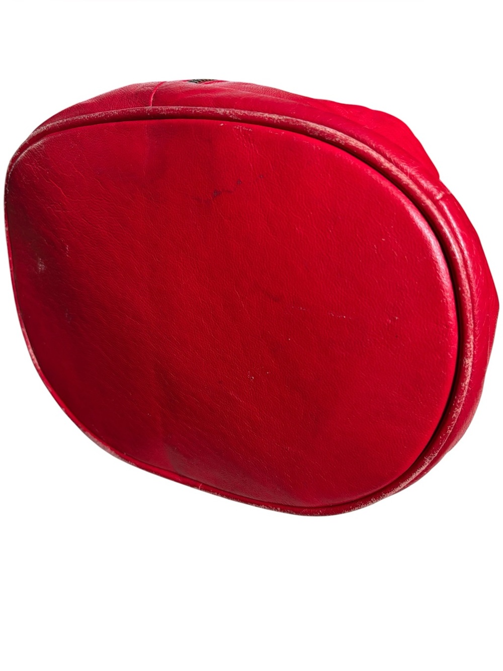 Vintage Versace-Inspired Red bucket Bag - Picture 9 of 15